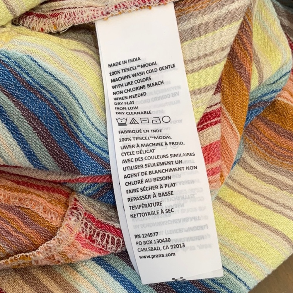 Prana Multicolor Striped Dress - Picture 11 of 11